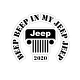 Beep Beep Jeep Sticker