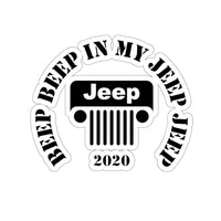 Beep Beep Jeep Sticker