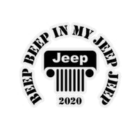 Beep Beep Jeep Sticker